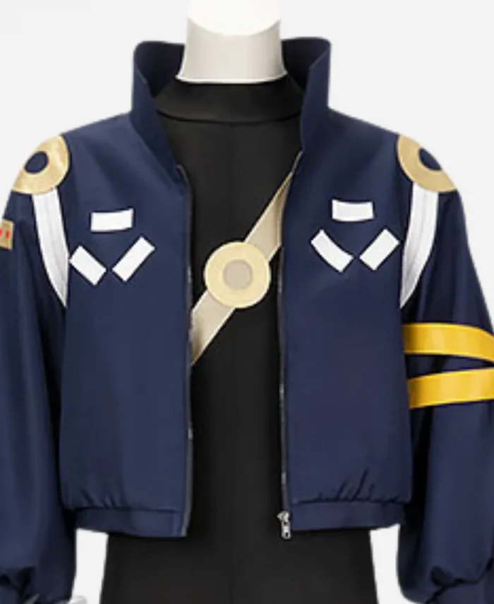 Zoro Egghead Cosplay Navy Jacket