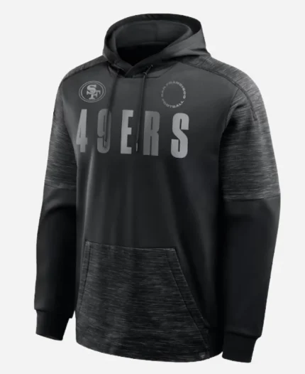 49ers Black Chip Shot Hoodie