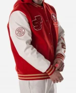 49ers The Wild Collective Hooded Varsity Jacket