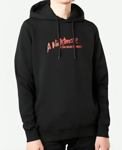 A Nightmare On Elm Street Knives For Fingers Black Hoodie