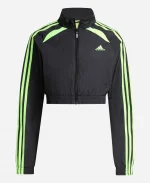 Adidas Teamgeist Adicolor Cropped Black Track Jacket
