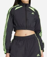 Adidas Teamgeist Adicolor Track Cropped Jacket
