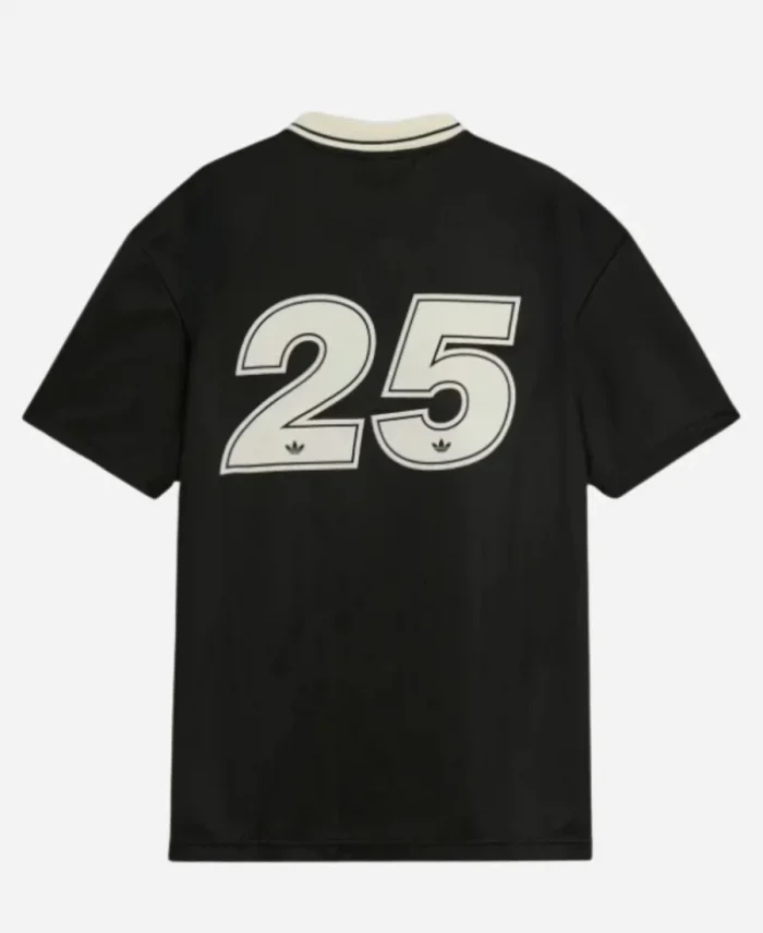 Adidas x Oasis Tour Jacquard Black Jersey