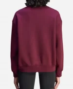 Adidas x Sporty and Rich Maroon Sweatshirt