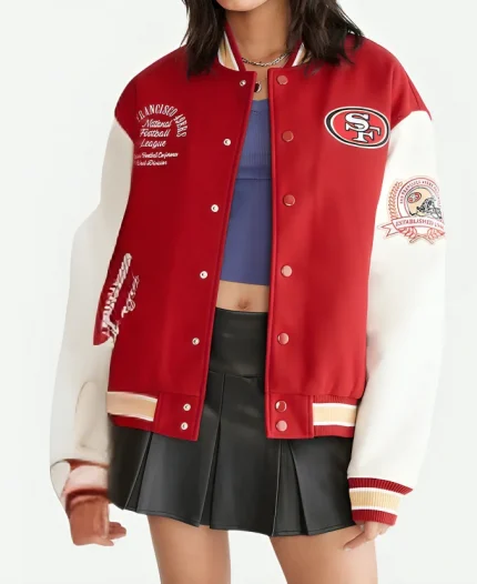 Aeropostale 49ers Bomber Jacket