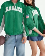 Aeropostale Philadelphia Eagles Full-Zip Track Jacket
