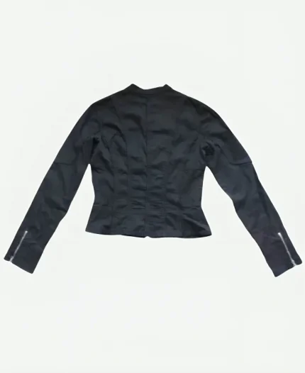 Agnes Demille TV Series Wednesday Season 02 Evie Templeton Black Drummer Jacket