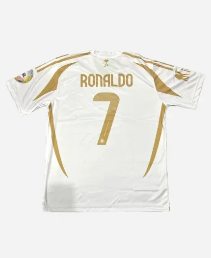 Al Nassr Third 2425 White Ronaldo 7 (PLAYER VERSION) Jersey