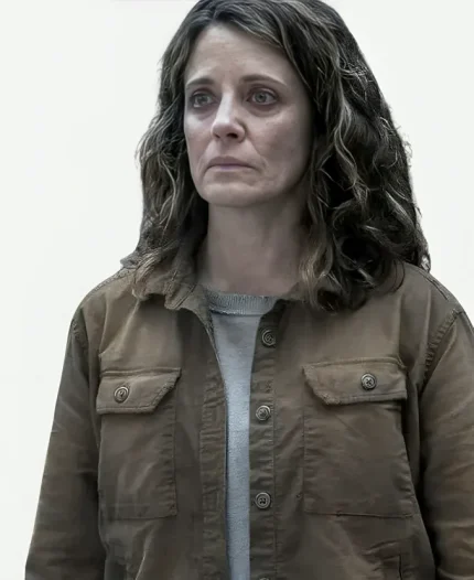 Alanna Ubach The Last of Us S02 Brown Jacket