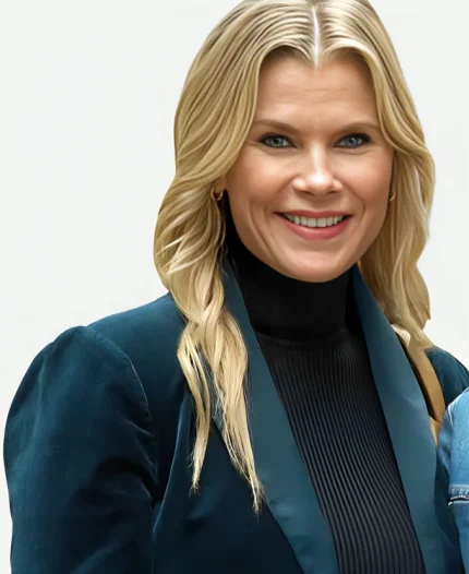 Alison Sweeney To Barcelona Forever Velvet Blazer