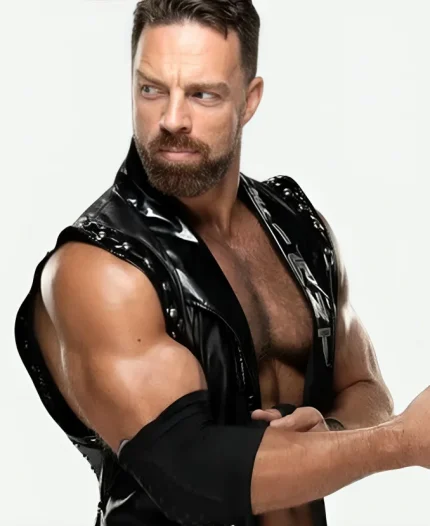 WWE Smackdown LA Knight Black Vest