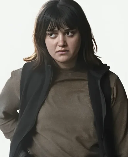 Ariela Barer The Last of Us S02 Black Vest
