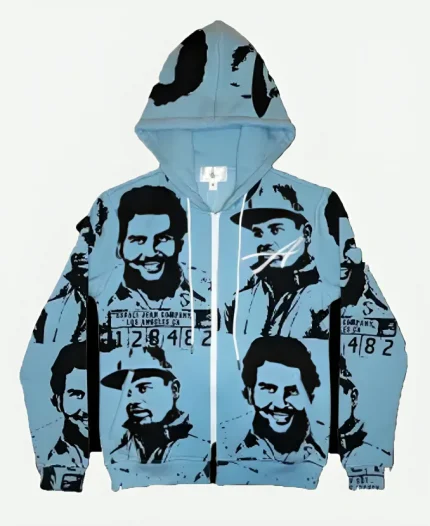Asaali Blue Hoodie
