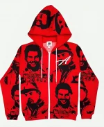 Asaali Red Hoodie