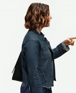 Ashley Williams To Barcelona Forever Blue Denim Jacket