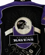 Baltimore Ravens Black Bomber Jacket
