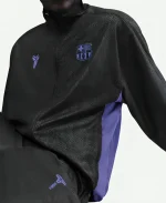 Barcelona Nike Mamba Away 202526 Track Black Jacket