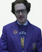 Barry Dort Wednesday S02 Purple Blazer