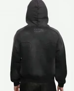 Berlinc V2 Monochrome Pullover Black Hoodie