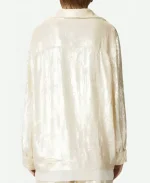 Beyond The Gates 2025 Tamara Tunie White Sequin Shirt