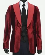 Bill Skarsgard John Wick Chapter 4 Red Blazer