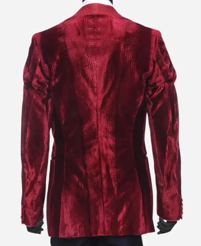 Bill Skarsgard John Wick Chapter 4 Red Blazer For Sale