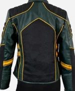Black Canary Arrow Leather Jacket