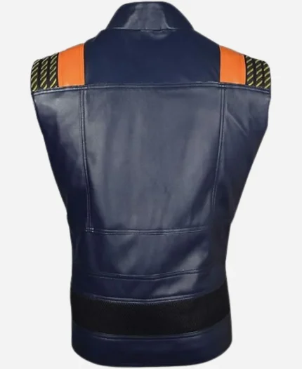 Black Panther Erik Killmonger Leather Costume Vest