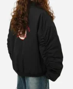 Boa Lapel Casual Padded Jacket For Sale