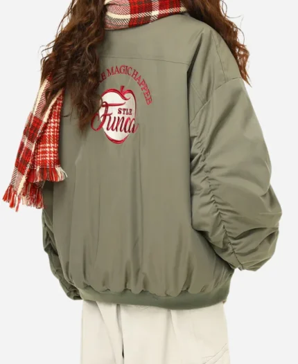 Boa Lapel Casual Padded Oversized Jacket