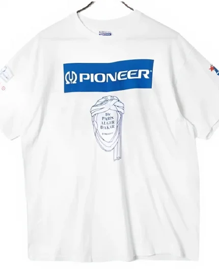 Brad Pitt F1 The Movie 2025 Sonny Hayes White T-Shirt