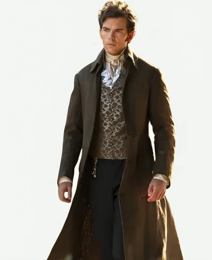 Bridgerton S03 Colin Bridgerton Brown Trench Coat