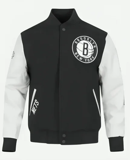 Brooklyn Nets 2025 Wool Varsity Jacket