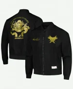 Bruce Lee Mitchell & Ness Celebrating 50 Years Black Jacket