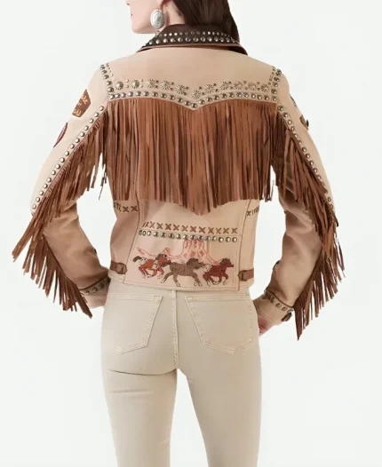 CMT Music Awards Lainey Wilson 2024 Fringed Jacket For Sale