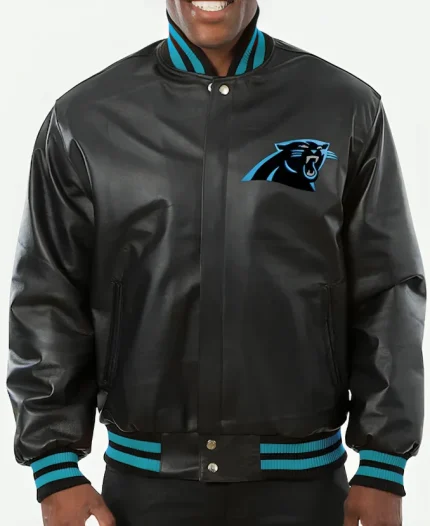 Carolina Panthers Leather Jacket