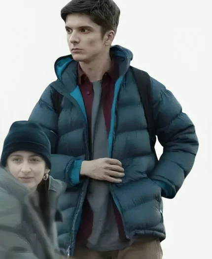 Caught 2025 Matías Recalt Blue Puffer Jacket