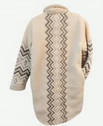Chelsea DeBoer Down Home Fab S3 Beige Zig Zag Coat