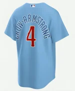Chicago Cubs Nike Alternate Replica Player Blue Jersey