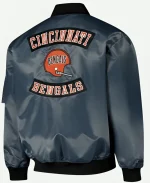 Cincinnati Bengals Charcoal Bomber Jacket