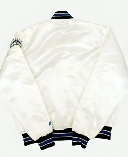 Classic Colorado Rockies Full-Snap Varsity Jacket