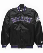 Classic Colorado Rockies Varsity Full-Snap Jacket