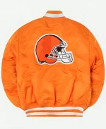 Cleveland Browns Bomber Jacket For Unisex
