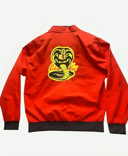 Cobra Kai Red Bomber Jacket