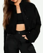 Cord Puffer Jacket