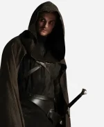 Daniel Sharman Tv Series Cursed The Wheeping Monk Hooded Woolen Coat