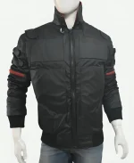 Cyberpunk 2077 Jackie Welles Black Parachute Jacket