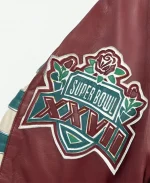 Dallas Cowboy Jeff Hamilton Leather Jacket For Sale