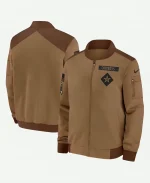 Dallas Cowboys Salute To Service Bomber Jacket