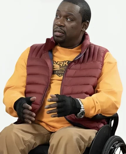 Daryl Mitchell Shifting Gears S01 Maroon Vest